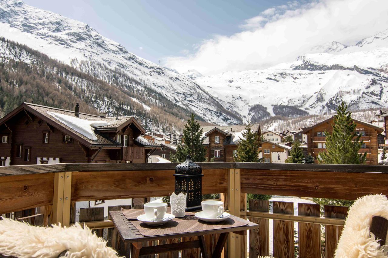 Chalet Sunshine Saas-Fee Luaran gambar