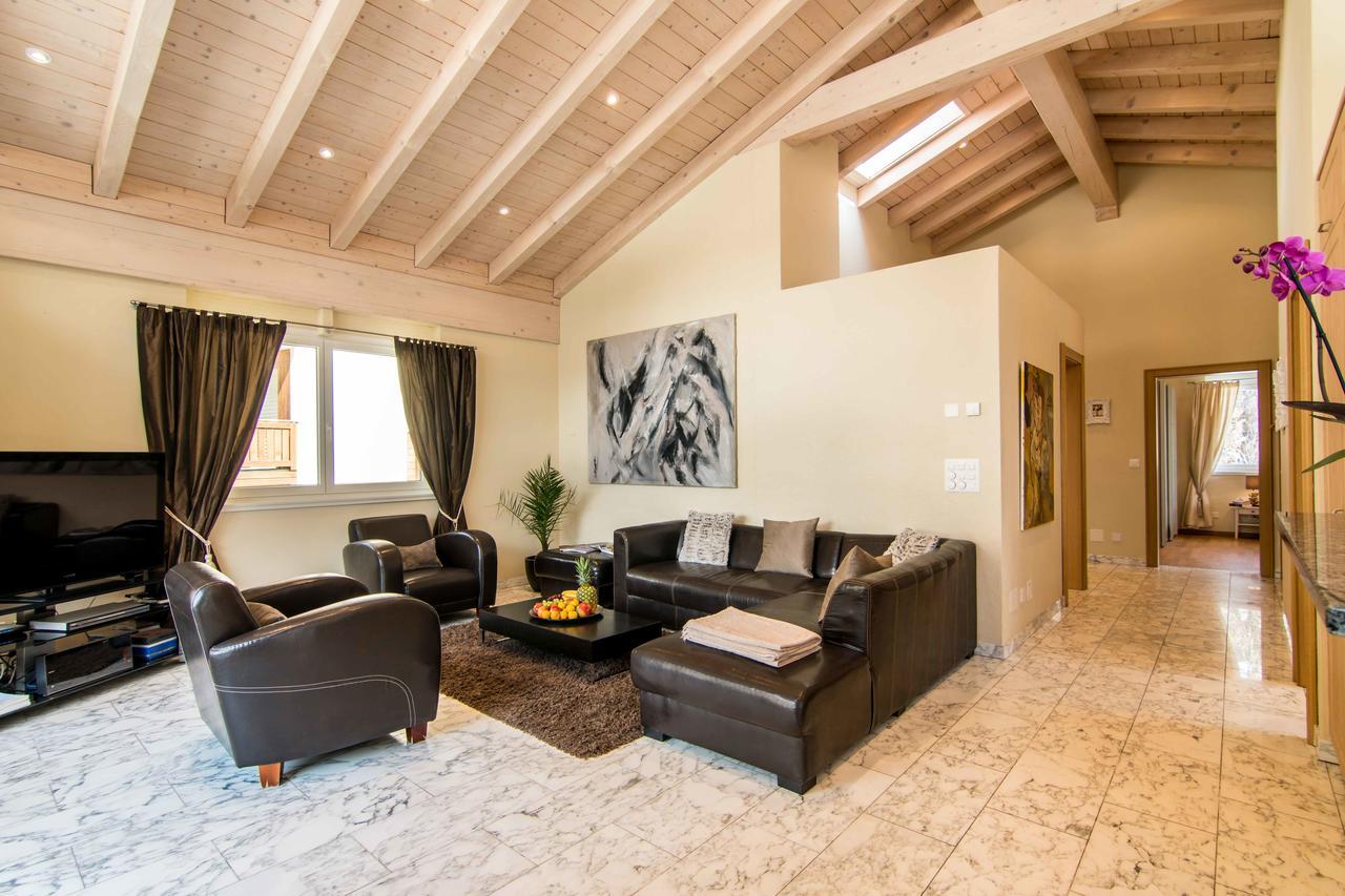 Chalet Sunshine Saas-Fee Luaran gambar