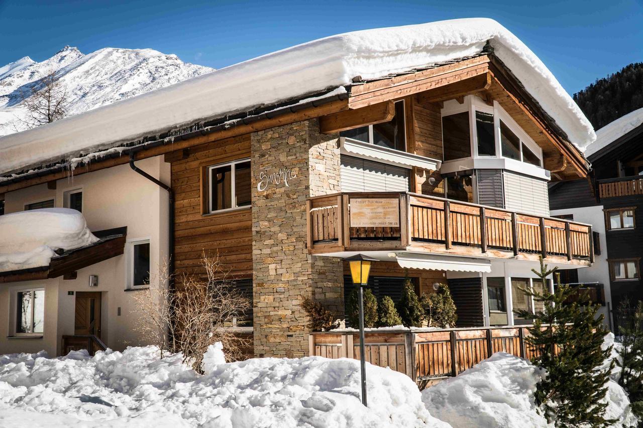Chalet Sunshine Saas-Fee Luaran gambar