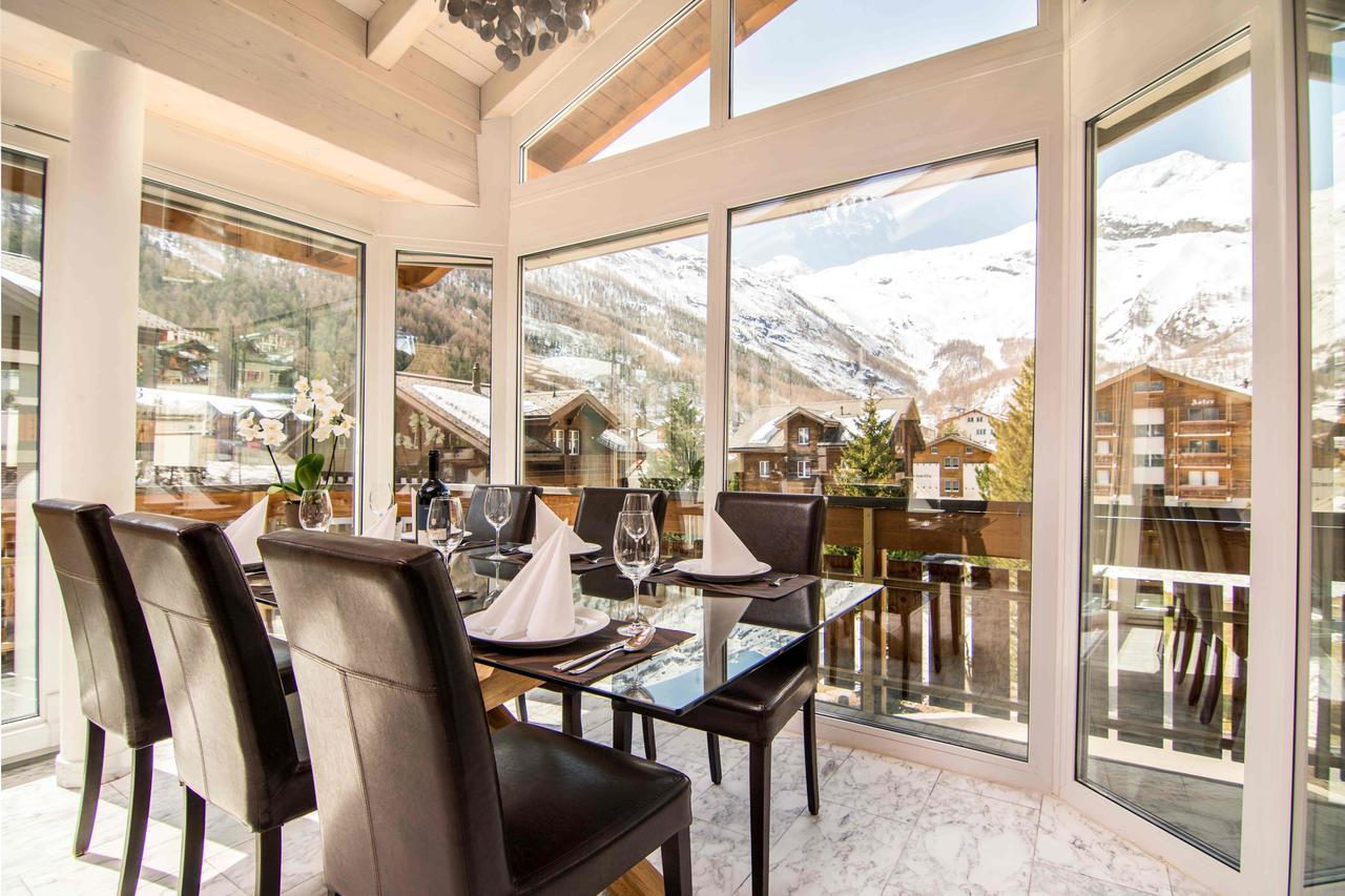 Chalet Sunshine Saas-Fee Luaran gambar